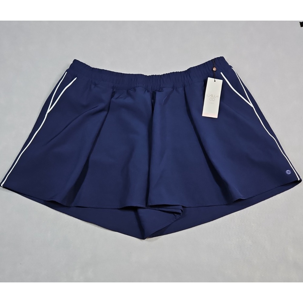 Calia Womens Blue 5" Relaxed Fit Lined Golf Shorts Size XXL‎ NWT
